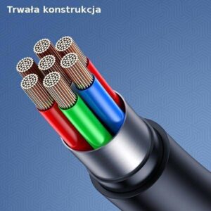 USAMS Kabelis U68 lightning 2A Fast Charge 1m baltos spalvos SJ500USB02 (US-SJ500) - Image 3