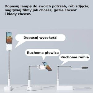 Daugiafunkcinis LED šviestuvas Usams Live Show ZB20901 (US-ZB209) baltos spalvos - Image 5