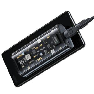 USAMS Powerbank 9000mAh PD 20W QC3.0+PD Dual-Port Fast Charge baltos spalvos10KCD18902 (US-CD189) - Image 3