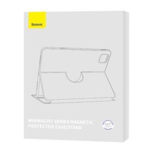 Baseus Minimalist Series IPad 10.2" Magnetic protective case (dėklas planšetiniam kompiuteriui violetinės spalvos) - Image 6