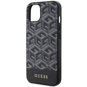 Apple iPhone 14 Plus Guess dėklas GCube Stripes MagSafe (Guhmp14mhgcfsek) juodos spalvos - Image 6