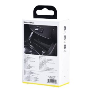 Car Bluetooth MP3 Player Baseus T Shaped S-16 Black OS - Image 8