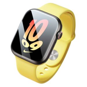 Apsauginė plėvelė Apple Watch 4 / 5 / 6 / SE (40MM) Baseus NanoCrystal skaidri - Image 3