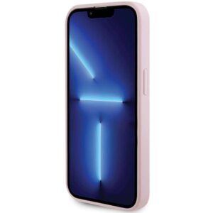 Apple iPhone 14 Pro Guess dėklas Saffiano MagSafe (GUHMP14LPSAHMCP) rožinės spalvos - Image 5