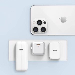 USAMS Tinklo įkroviklis 1xUSB-C PD30W 3A (only head) PD3.0 Fast Charging violetinis X-ron Series CC186TC03 (US-CC186) - Image 3