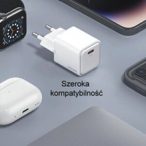 USAMS Tinklo įkroviklis 1xUSB-C PD30W 3A (only head) PD3.0 Fast Charging violetinis X-ron Series CC186TC03 (US-CC186) - Image 7