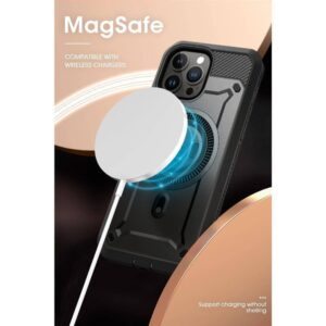 Apple iPhone 15 Pro Supcase UB Pro Mag MagSafe dėklas telefonui juodos spalvos - Image 4