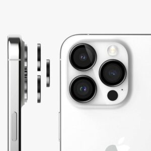 Kameros apsauga Apple iPhone 15 Pro Max Ringke Camera Frame Glass juodos spalvos - Image 3