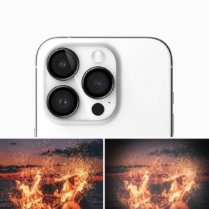Kameros apsauga Apple iPhone 15 Pro Max Ringke Camera Frame Glass juodos spalvos - Image 6