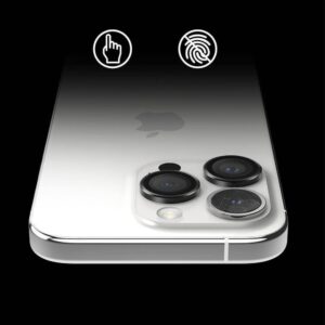 Kameros apsauga Apple iPhone 15 Pro Max Ringke Camera Frame Glass juodos spalvos - Image 7