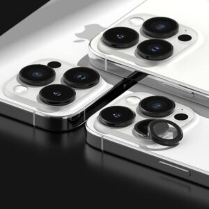 Kameros apsauga Apple iPhone 15 Pro Max Ringke Camera Frame Glass juodos spalvos - Image 8