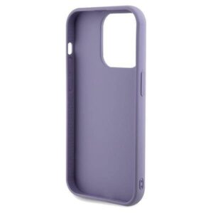 Apple iPhone 14 Pro Max Guess dėklas Sequin Script Metal (GUHCP14XPSFDGSU) violetinės spalvos - Image 7