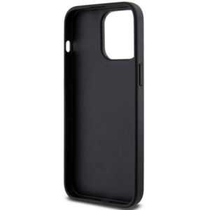 Apple iPhone 13 Pro Karl Lagerfeld dėklas Gripstand Saffiano Choupette Pins (KLHCP13LGSACHPK) juodos spalvos - Image 7