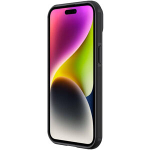 Apple iPhone 15 Nillkin CamShield Pro Magnetic dėklas telefonui juodos spalvos - Image 5