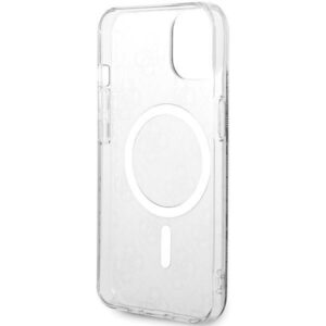 Apple iPhone 14 plus / 15 plus Guess dėklas 4G MagSafe (GUHMP15MH4STK) juodos spalvos - Image 6