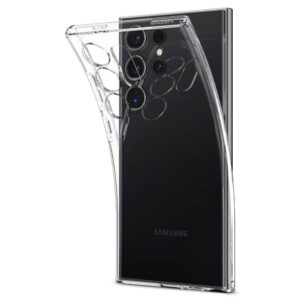 Samsung Galaxy S24 Ultra Spigen Liquid Crystal dėklas telefonui skaidrus - Image 6