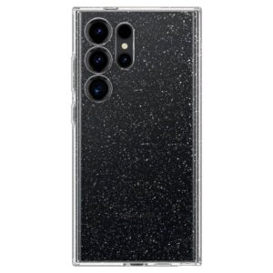 Samsung Galaxy S24 Ultra Spigen Liquid Crystal Glitter dėklas telefonui skaidrus - Image 3