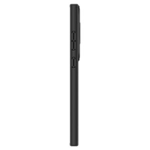 Samsung Galaxy S24 Ultra Spigen Optik Armor dėklas telefonui juodos spalvos - Image 5