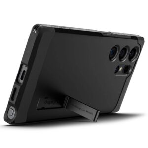 Samsung Galaxy S24 Ultra Spigen Tough Armor dėklas telefonui juodos spalvos - Image 5