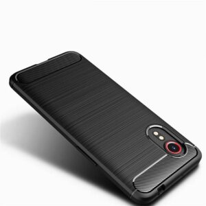 Samsung Galaxy XCover 7 Tech-Protect TPU Carbon dėklas telefonui juodos spalvos - Image 2