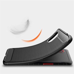 Samsung Galaxy XCover 7 Tech-Protect TPU Carbon dėklas telefonui juodos spalvos - Image 4
