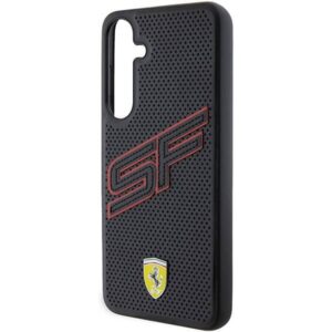 Samsung Galaxy S24 Ferrari dėklas Big SF Perforated (FEHCS24SPINK) juodos spalvos - Image 6