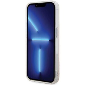 Apple iPhone 15 Pro Guess dėklas IML 4G MagSafe (GUHMP15LH4STP) rožinės spalvos - Image 5