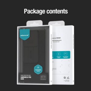 Xiaomi Redmi Note 13 Pro 5G Nillkin CamShield Pro dėklas telefonui juodos spalvos - Image 6
