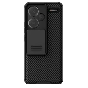 Xiaomi Redmi Note 13 Pro+ 5G Nillkin CamShield Pro dėklas telefonui juodos spalvos