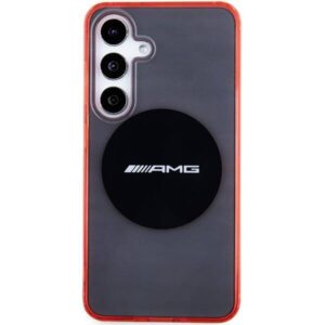 Samsung Galaxy S24 AMG dėklas Transparent Bicolor MagSafe (AMHMS24S23HBCK) juodos spalvos - Image 3