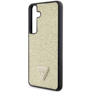 Samsung Galaxy S24 Plus Guess Dėklas Rhinestone Triangle (GUHCS24MHDGPPD) aukso spalvos - Image 6