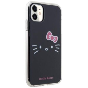 Apple iPhone 11 Hello Kitty dėklas IML Kitty Face (HKHCN61HKHLK) juodos spalvos - Image 4