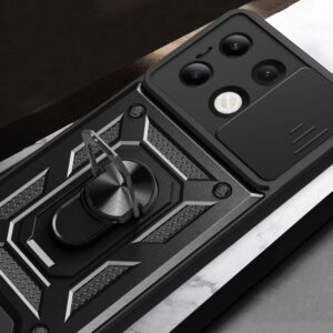 Xiaomi Redmi Note 13 4G/LTE Tech-Protect Camshield Pro dėklas telefonui juodos spalvos - Image 7