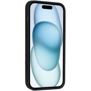 Apple iPhone 13 / 14 / 15 Audi Synthetic odinis dėklas MagSafe (AU-TPUPCMIP15-GT/D3-BK) juodos spalvos - Image 3