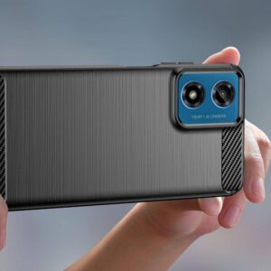 Motorola Moto G24 / G24 POWER / G04 Tech-Protect TPU Carbon dėklas telefonui juodos spalvos - Image 5