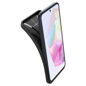 Samsung Galaxy A35 5G Spigen Liquid Air Matte dėklas telefonui juodos spalvos - Image 9