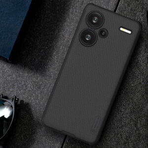 Xiaomi Redmi Note 13 Pro+ 5G Nillkin Super Shield Pro telefono dėklas juodos spalvos - Image 7