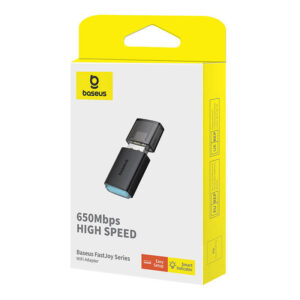 Adapter WiFi Baseus FastJoy 650Mbps juodos spalvos - Image 4