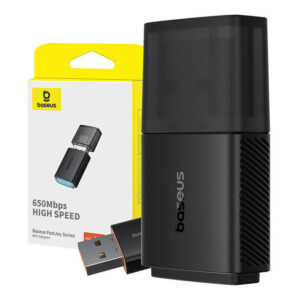 Adapter WiFi Baseus FastJoy 650Mbps juodos spalvos - Image 6