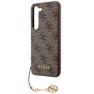 Samsung Galaxy A35 5G Guess dėklas 4G Charms Collection (GUHCSA35GF4GBR) rudos spalvos - Image 6