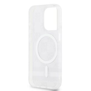 Apple iPhone 13 Pro Max DKNY dėklas IML Checkered Mono Pattern & Printed Stripes MagSafe (DKHMP13XHCPTSK) juodos spalvos - Image 7