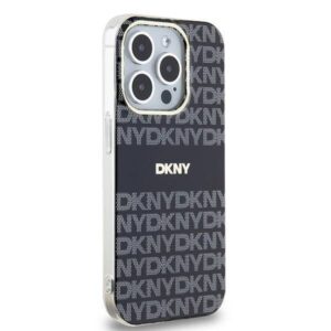 Apple iPhone 14 Pro Max DKNY dėklas IML Mono & Stripe MagSafe (DKHMP14XHRHSEK) juodos spalvos - Image 4