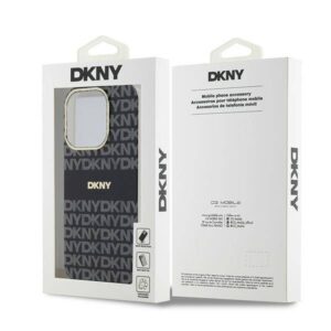Apple iPhone 14 Pro Max DKNY dėklas IML Mono & Stripe MagSafe (DKHMP14XHRHSEK) juodos spalvos - Image 8