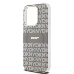 Apple iPhone 15 Pro DKNY dėklas IML Mono & Stripe MagSafe (DKHMP15LHRHSEE) beige - Image 6