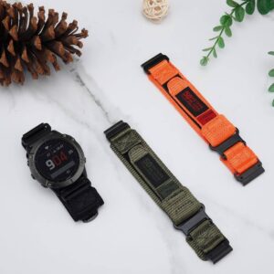 Apyrankė laikrodžiui Garmin Fenix 3 / 5X / 3HR / 5X Plus / 6X / 6X Pro / 7X Tech-Protect Scout Pro juodos spalvos - Image 5