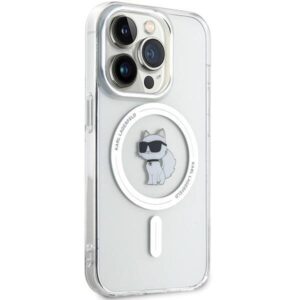 Apple iPhone 13 Pro Karl Lagerfeld dėklas IML Choupette MagSafe (KLHMP13LHFCCNOT) skaidrus - Image 4