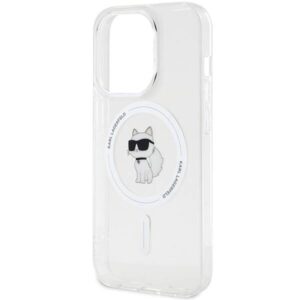 Apple iPhone 13 Pro Karl Lagerfeld dėklas IML Choupette MagSafe (KLHMP13LHFCCNOT) skaidrus - Image 6