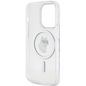 Apple iPhone 13 Pro Karl Lagerfeld dėklas IML Choupette MagSafe (KLHMP13LHFCCNOT) skaidrus - Image 7