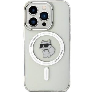 Apple iPhone 13 Pro Max Karl Lagerfeld dėklas IML Choupette MagSafe (KLHMP13XHFCCNOT) skaidrus - Image 3