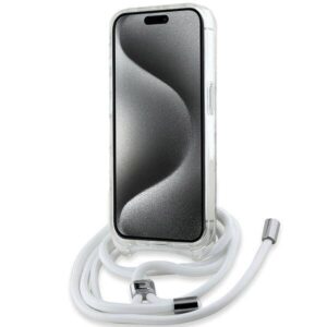 Apple iPhone 15 Pro Max Karl Lagerfeld dėklas Silicone Choupette Head MagSafe (KLHMP15XHCKCKLCT) skaidrus - Image 3